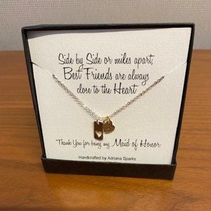 Adriana Sparks Maid of Honor Necklace